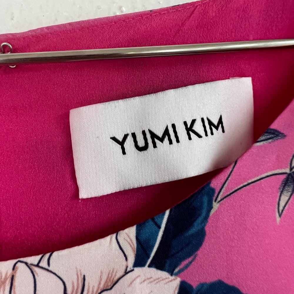 Yumi Kim Daphne Pink Silk Dress - Anthropologie - Picture 5 of 8